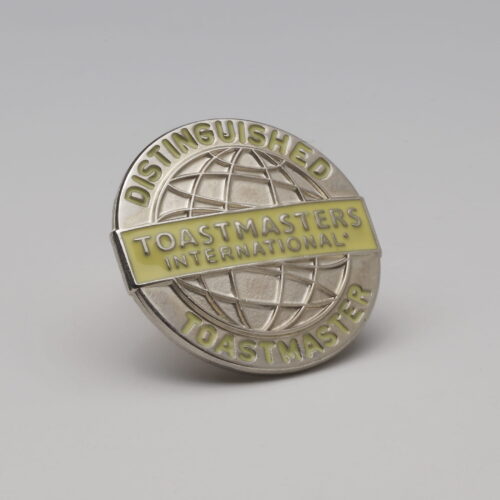 Distinguished Toastmaster pin